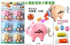 813 VỈ ĐẤT SÉT MÁY LÀM MÌ HEO 6C