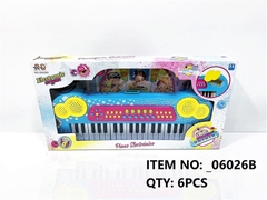 _06026B HỘP ĐÀN PIANO (ORGAN) PIN 37 PHÍM + MICRO, KẾT NỐI MP3