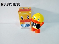 R03C HỘP VỊT PIN NHẢY DANCING Duck Gentleman