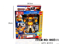 H6811 HỘP RÁP ROBO BIẾN HÌNH XE BUS