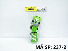 237-2 TÚI XE CÔNG TRÌNH GẮP TRỚN KÉO 1 TOA CHỞ THÚ (CỪU, BÒ) (PVC)