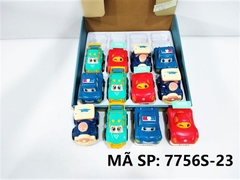 7756S-23 HỘP XE HƠI CAR TRỚN 12C ĐỦ MẪU (CS, LỬA, ĐUA) Cartoon Car