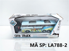 LA788-2 HỘP XE BUS ĐK 7 Đ.TÁC, KHÔNG SẠC TL 1:32 City Truck