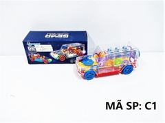 C1 HỘP XE HƠI PIN ĐÈN, BÁNH RĂNG Gear Off-Road Vehicle C-1