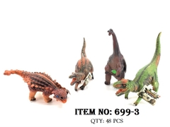 699-3 TÚI THÚ KHỦNG LONG MỀM PIN 1C ĐỦ MẪU (OPP)