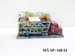 168-24 HỘP KIẾNG XE TRỚN 3 TẦNG CHỞ 6C ( 2C MÁY BAY TRỰC THĂNG, 4C XE ĐUA)