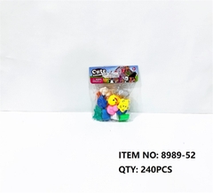 8989-52 TÚI CHÍT THÚ 15C ĐỦ MẪU (PVC) SM7028