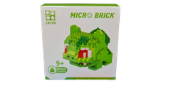 8083A  HỘP LOGO RÁP 3D POKEMON FUSHIGIDANE (ẾCH HẠT GIỐNG) 310 MIẾNG  Micro Brick