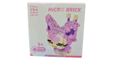 8088A  HỘP LOGO RÁP 3D POKEMON ENOCO (MÈO ĐUÔI) 310 MIẾNG  Micro Brick