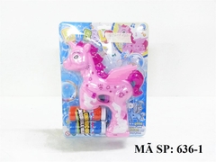636-1 VỈ XÀ BÔNG PIN NGỰA PONY CÁNH 2 BÌNH