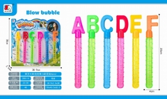 2051-5  VỈ CÂY THỔI XÀ BÔNG 6C CHỮ CÁI