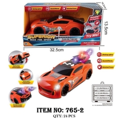 765-2 HỘP XE HƠI NÚT BẤM PIN NHẠC ĐÈN