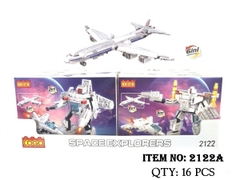 2122A  HỘP LOGO RÁP MÁY BAY, ROBO HỘP 6C