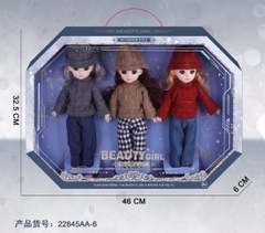 22845AA-6  HỘP BABY 3C KHỚP, MẮT THỦY TINH