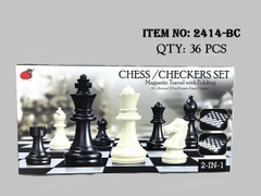 2414-BC  HỘP CỜ VUA, CỜ VÂY 2 IN 1