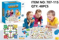 707-115 HỘP TRÒ CHƠI THÁM TỬ NHÍ TINH MẮT 2 IN 1