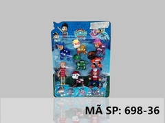 698-36 VỈ CHÓ CỨU HỘ 6C + 2 BÉ 698-