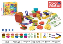 2602-2  HỘP ĐẤT SÉT NẶN THÚ 12 HŨ + KHUÔN