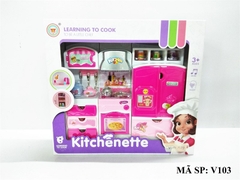 V103 HỘP NHÀ BẾP PIN LÒ NƯỚNG, TỦ LẠNH, NỒI CHẢO, TỦ HÚT 3 NGĂN