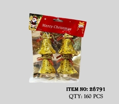 28791  TÚI 4C CHUÔNG TRANG TRÍ CÂY THÔNG NOEL