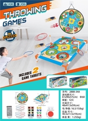 2888-34A  HỘP TRÒ CHƠI THẢY VÒNG + THẢY BANH 4 IN 1