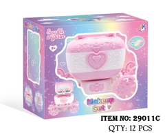 29011C  HỘP PHẤN TRANG ĐIỂM SƠN MÓNG TAY XE ĐẨY