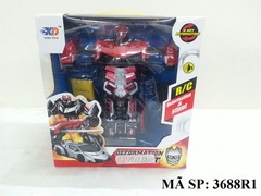 3688R1 HỘP XE HƠI FERRARI ĐK CÓ SẠC BIẾN HÌNH ROBO