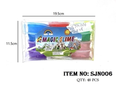SJN006 LỐC 12 HŨ SLIME GALAXY + 2C KHUÔN THÚ BIỂN
