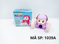 1039A HỘP BÉ (BABY) LỘN BÌNH SỮA PIN NHẠC ĐÈN Baby Rolling