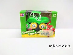 V319 HỘP XE CT THU HOẠCH PIN 12 BÁNH LẬT Farmer Tract