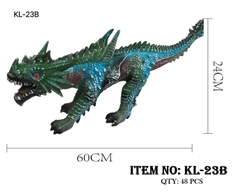 KL-23B THÚ RỒNG MỀM PIN 1C (KHỦNG LONG)
