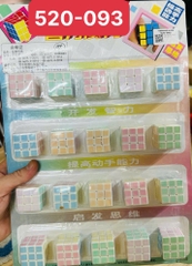 520-093 VỈ RUBIC 3X3 20 CỤC