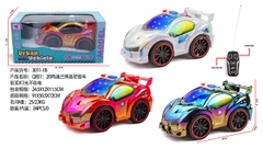 3011-1B  HỘP XE HƠI CẢNH SÁT ĐIỀU KHIỂN 3 ĐỘNG TÁC ĐÈN LED 3D, KHÔNG SẠC