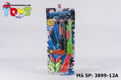 3899-12A VỈ CÂY BẮN HÍT DÀI 2C 6C HÍT, 6T BOWLING, LA BÀN