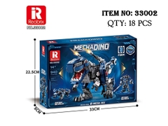 33002  HỘP LOGO RÁP KHỦNG LONG 940 MIẾNG