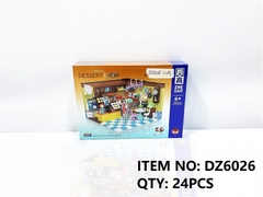 DZ6026 HỘP LOGO RÁP CỬA HÀNG ĐIỂM TÂM 638 MIẾNG ZHE GAO Dessert Shop