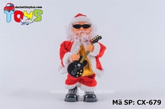 CX-679 HỘP NOEL PIN ĐÁNH TRỐNG TAY ĐEO MẮT KIẾNG