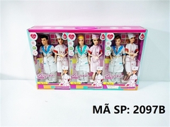 2097B HỘP BABY 2C BÁC SĨ (TRAI, GÁI) HỘP 1C Angels White