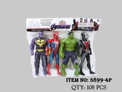3899-4P  TÚI SIÊU NHÂN 4T AVENGER ĐÈN ĐỦ MẪU