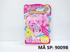 9009B VỈ BÁC SĨ TAI NGHE, KÍNH HIỂN VI, CÂN (HỒNG)