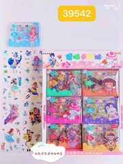 39542  LỐC 20 HỘP MIẾNG DÁN STICKER 12 CUNG HOÀNG ĐẠO