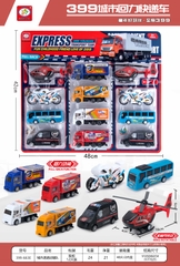 399-663E  VỈ XE TRỚN 12C ĐỦ MẪU (TRỰC THĂNG, XE TẢI, MOTO, BUS, CHUYỂN PHÁT NHANH)