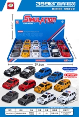 399-906D12  HỘP XE HƠI CẢNH SÁT TRỚN 12C ĐỦ MẪU