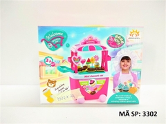 MC3302 HỘP KỆ BẾP XE ĐẨY BÁNH QUY, KẸO