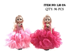 LM-24 TÚI BABY 1C ĐẦM TẦNG (LỒNG ĐÈN)