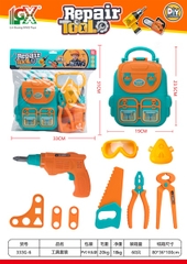 333G-6 TÚI BALO KỀM BÚA + MÁY KHOAN + CƯA + MẮT KIẾNG