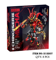 212207  HỘP LOGO RÁP MÔ HÌNH CHINOISERIE MECHA 1312 MIẾNG