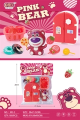 303-3 TÚI BẾP TỦ LẠNH + RỔ + 1C GẤU DÂU