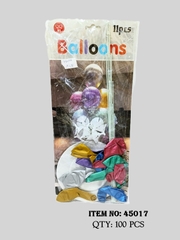 45017  TÚI 11C BONG BÓNG MÀU SINH NHẬT + ĐẾ CHÙM