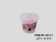 45111  HỘP SQUISHY TRONG KIM TUYẾN 20C